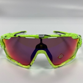 Oakley Jawbreaker - Fluor / black splatter