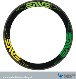 Enve velg stickerset 3, 6 stuks