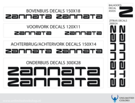 Zannata stickers