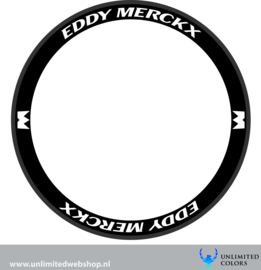 Eddy Merckx wheel stickers 2, 8 pieces