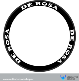 De Rosa wheel stickers 1, 6 pieces