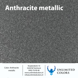 Kleurenstaal  Antraciet metallic mat