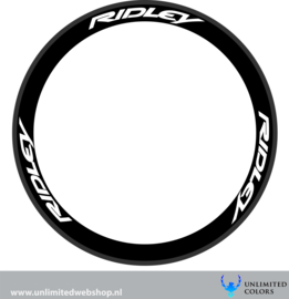 ridley wheel stickers 1, 6 pieces