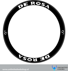 De Rosa wheel stickers 2, 8 pieces