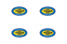 Campagnolo sticker set of 4 60 mm