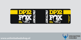 Fox DPX2 suspension decal