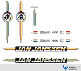 Jan Janssen stickers shimano 600 ex