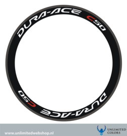 Dura-ace c50 stickers, 4 pieces