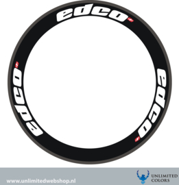 Edco wheel stickers 2, 6 pieces