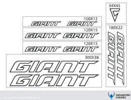 Giant stickers nieuw logo outline