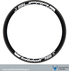 Supra RFC velg stickerset, 4 stuks