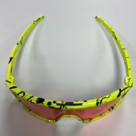 Oakley Sutro S - Fluor Yellow / Black Splatter