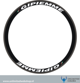 Gipiemme velg sticker, 4 stuks