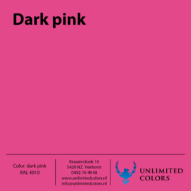 Color swatch Dark pink RAL 4010 matt