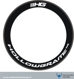 Hollowgram TR HG wheel stickers, 2 pieces