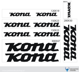 Kona stickers