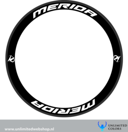 Merida wheel stickers 2, 8 pieces