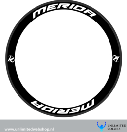 Merida velg stickers 2, 8 stuks