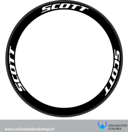 Scott wheel stickers 1, 6 pieces