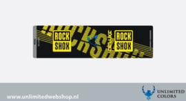 Rockshox Deluxe RT Achterveer sticker 2018/2019