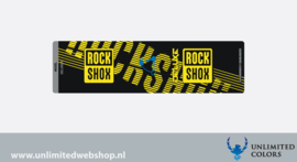 Rockshox Deluxe RT rear shock decal 2018/2019