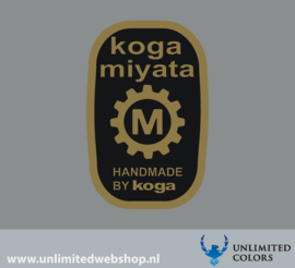 Koga Miyata headbadge sticker 2