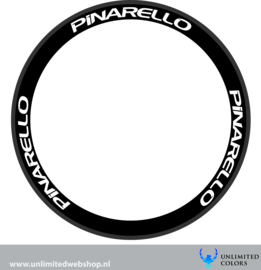 Pinarello new logo wheel stickers 1, 6 pieces