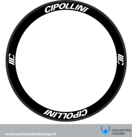 Cipollini velg stickers 2, 8 stuks