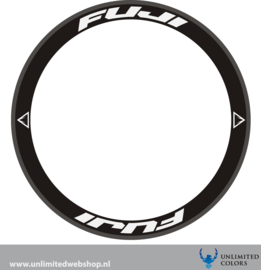 Fuji wheel stickers 2, 8 pieces