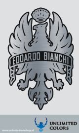Bianchi headbadge sticker 3D