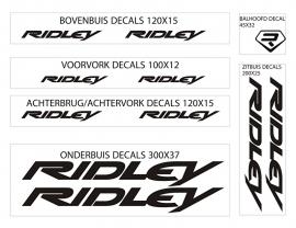Ridley stickers