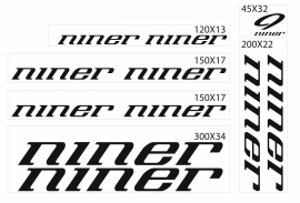 Niner stickers