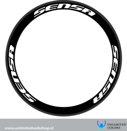 Sensa velg stickers 1, 6 stuks