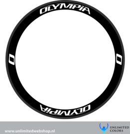 Olympia wheel stickers 2, 8 pieces