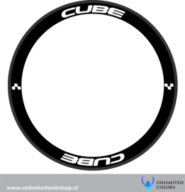 Cube wheel stickers 2, 8 pieces