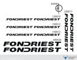 Fondriest stickers