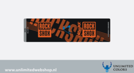 Rockshox Deluxe RT rear shock decal 2018/2019
