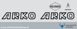 Arko stickerset