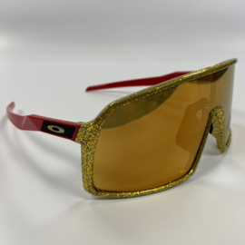 Oakley Sutro - Gold sparkle / Red