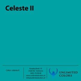 Kleurenstaal  Celeste II mat