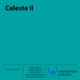 Kleurenstaal Celeste II glans