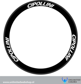 Cipollini wheel stickers 1, 6 pieces