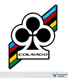 Colnago headbadge sticker present day