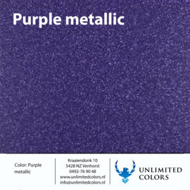 Color swatch Purple metallic gloss