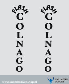 Colnago flash fork decals