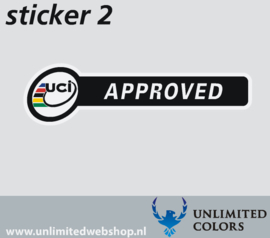 UCI sticker approved