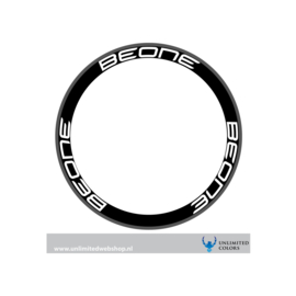 Beone wheel stickers 6 decals