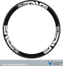 Enve m50 rim stickerset, 6 pieces