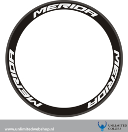 Merida wheel stickers 1, 6 pieces