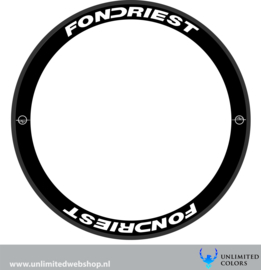 Fondriest velg stickers 2, 8 stuks